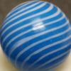 Clam -Blue deep translucent with white lines