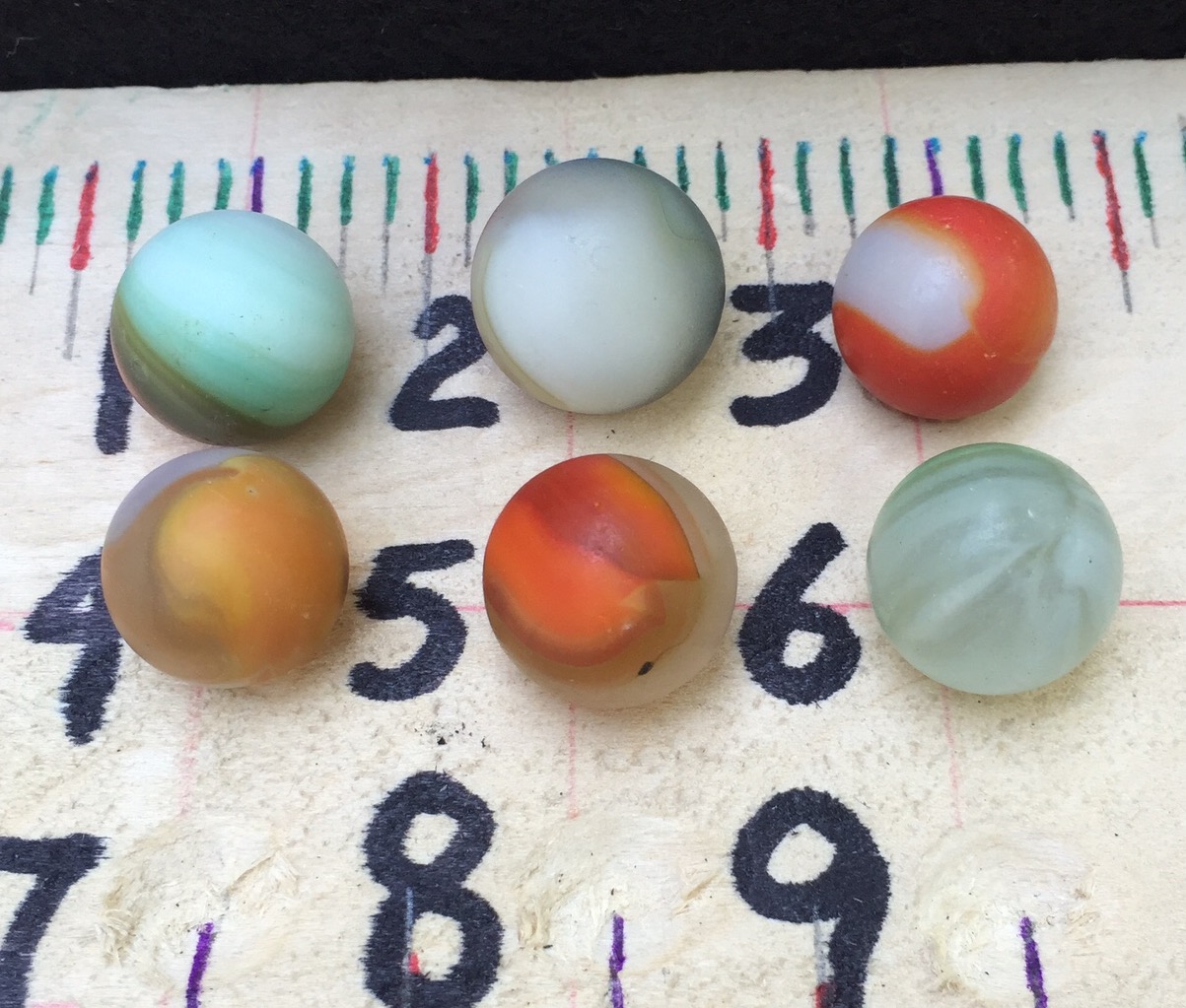 Group 26 cloudy marbles Marble I.D.'s Marble Connection