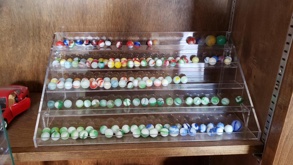 How do you display your Marble Collection? General Marble & Glass