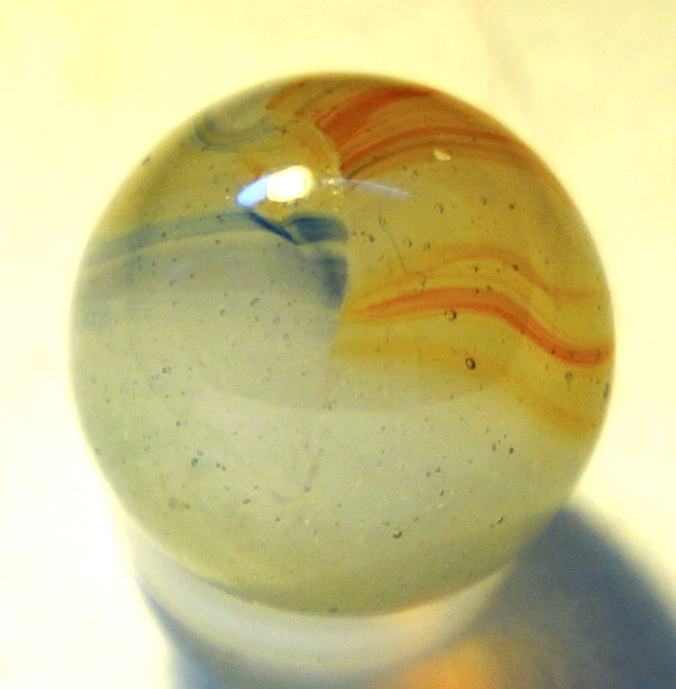 Translucent, Two Seams with red & blue - Who made this? - Marble I.D.'s ...