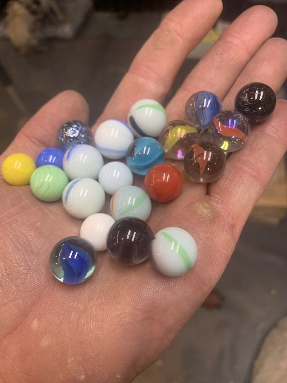 Are these old or any value Marble I.D.'s Marble Connection