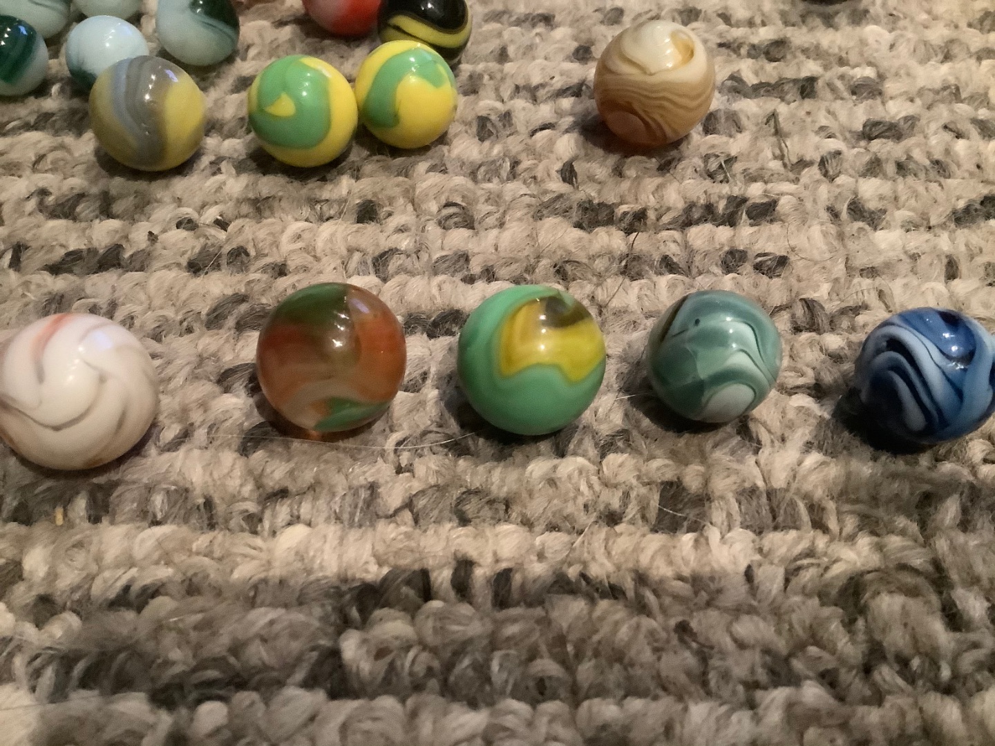 Just got some marbles ...... not sure about these... any help would be ...