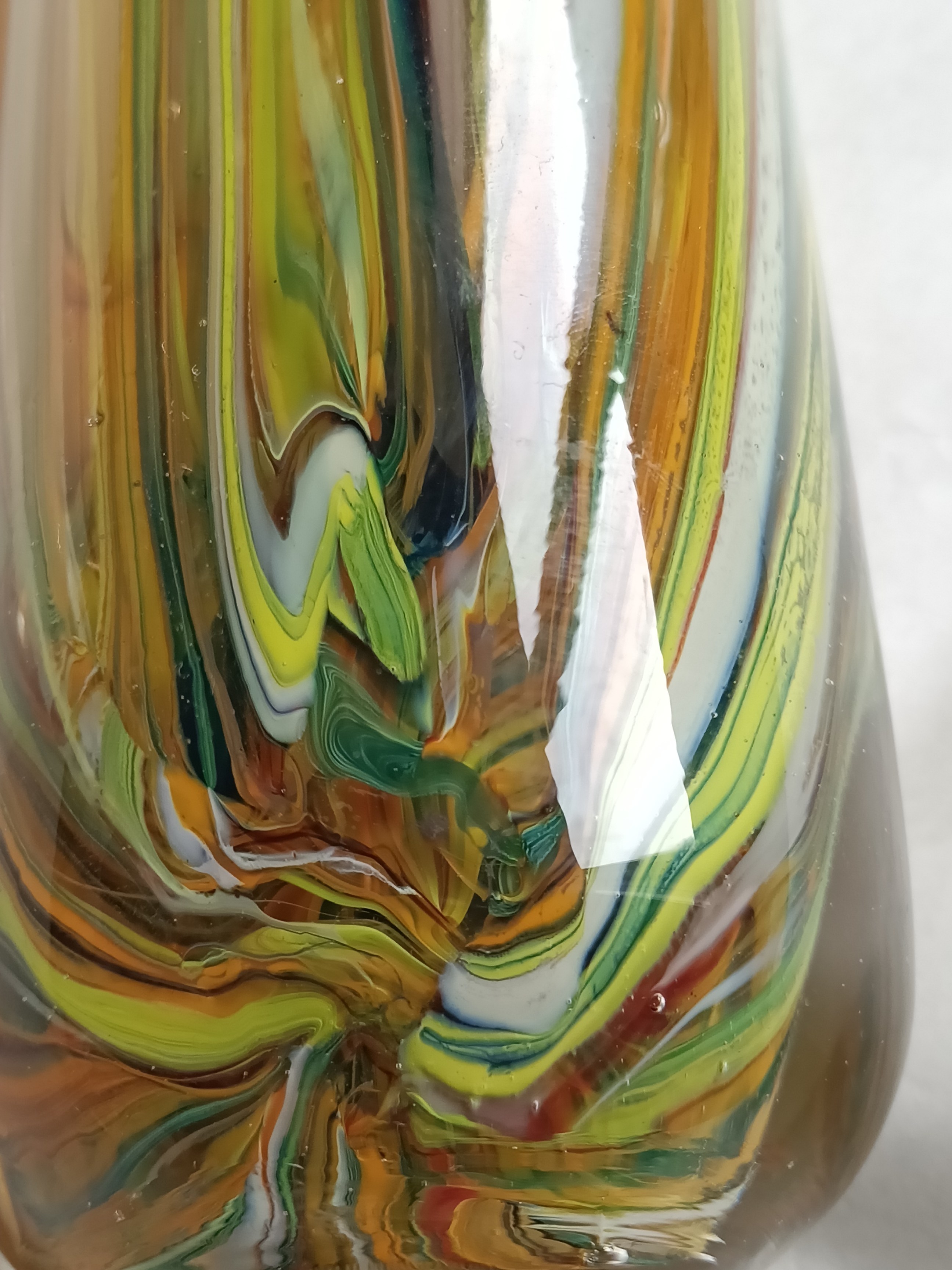 Vintage Hand blown glass rolling pin General Marble & Glass Chat