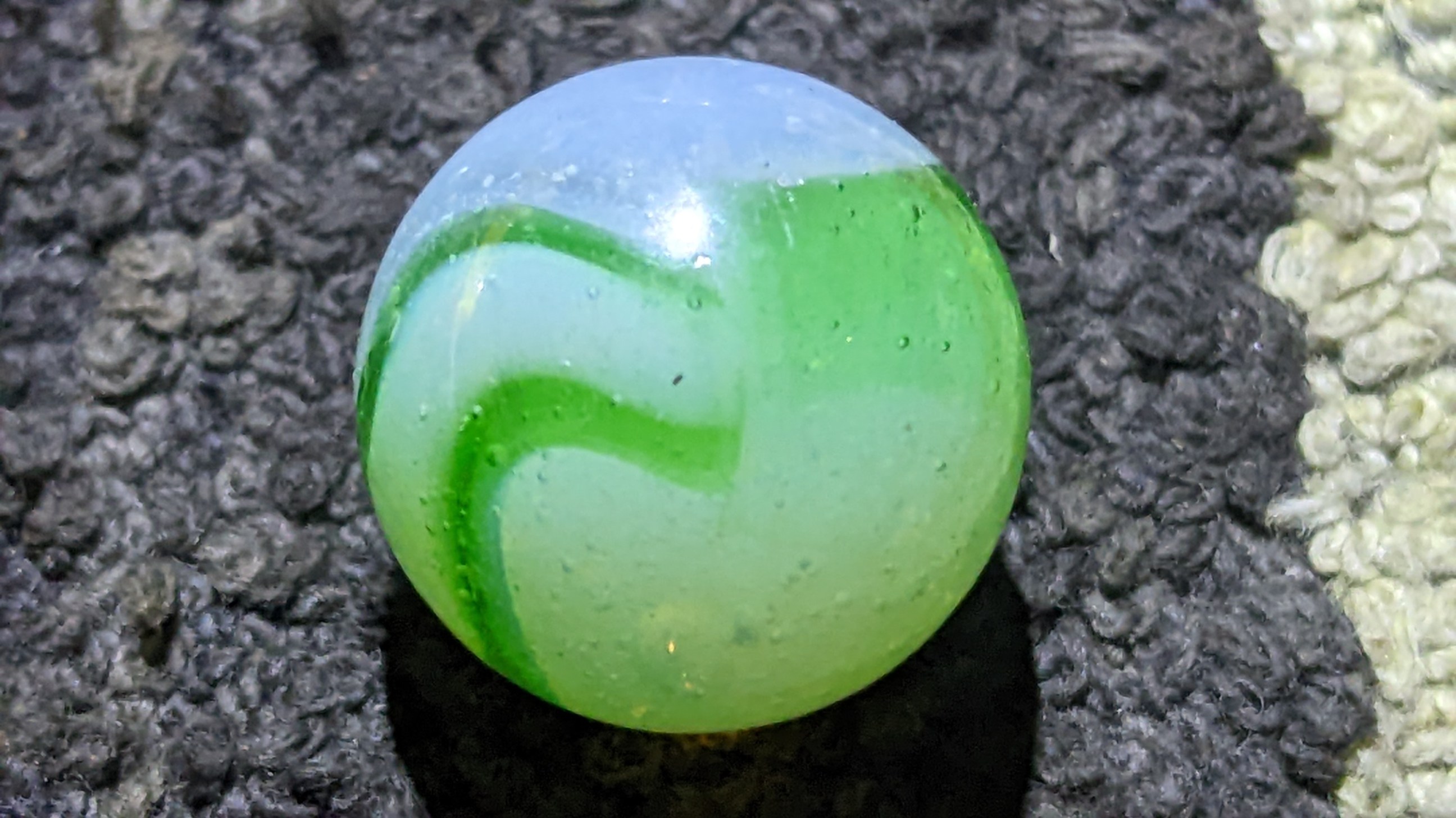 Green fizz? Marble I.D.'s Marble Connection