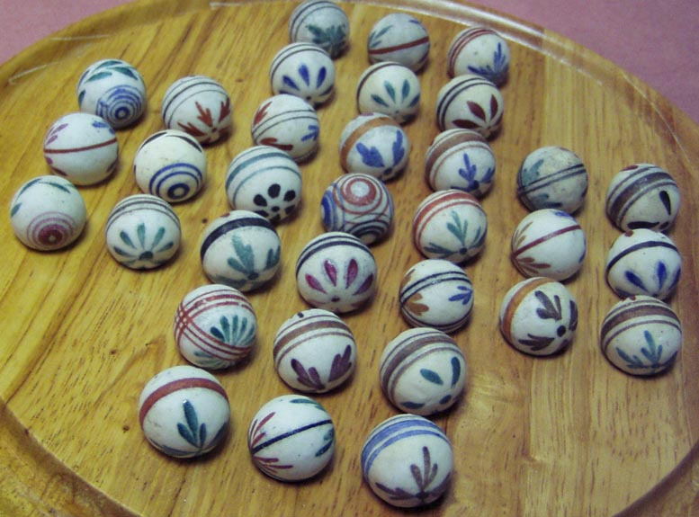 Ceramic marbles with stilt marks Page 2 Archives Marble Connection